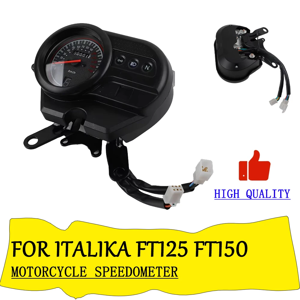 Для Italika FT125 ROJA FT150 DT150 BASIC мотоциклетный спидометр одометр универсальный цифровой приборной панели водонепроницаемые аксессуары