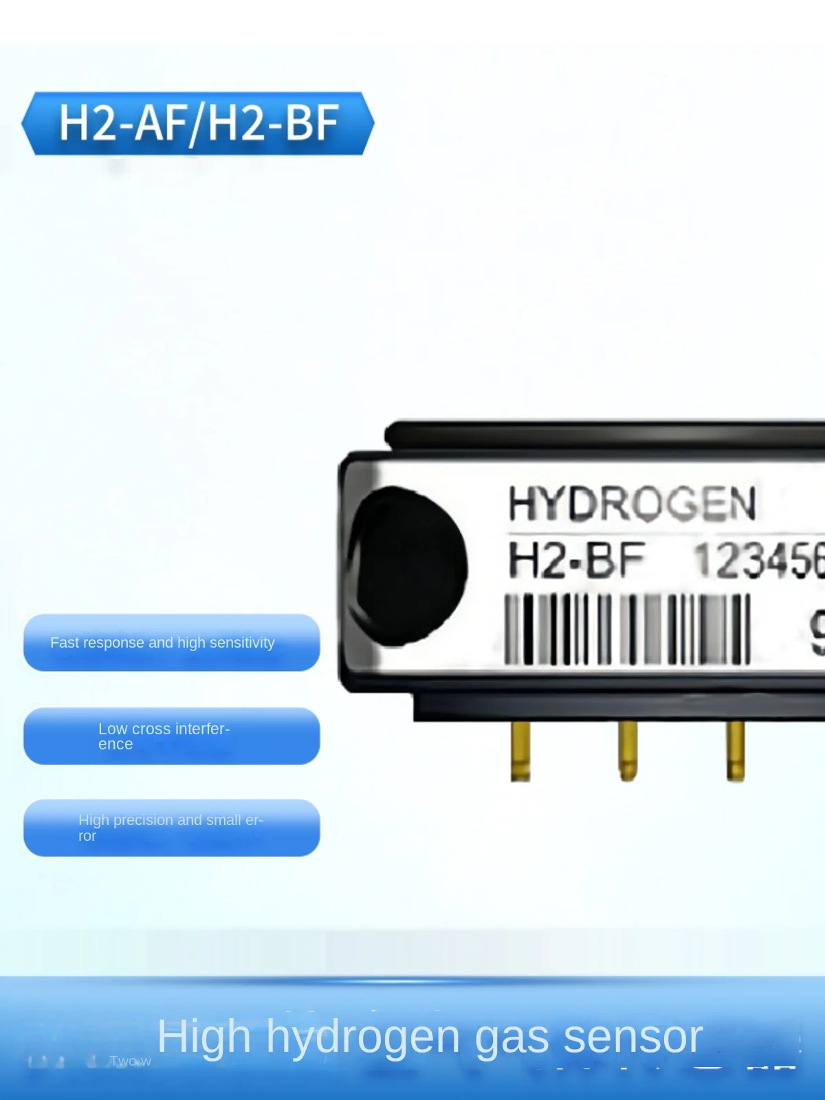 H2-AF H2-BF Hydrogen Gas Sensor