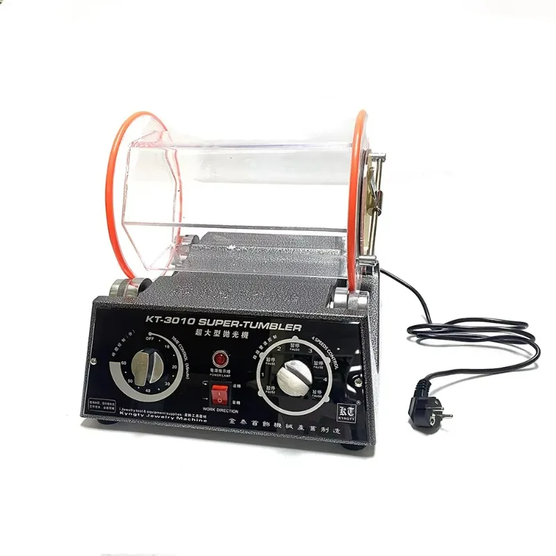 KT-3010 12 كجم أدوات المجوهرات معدات تلميع آلة بهلوان دوارة