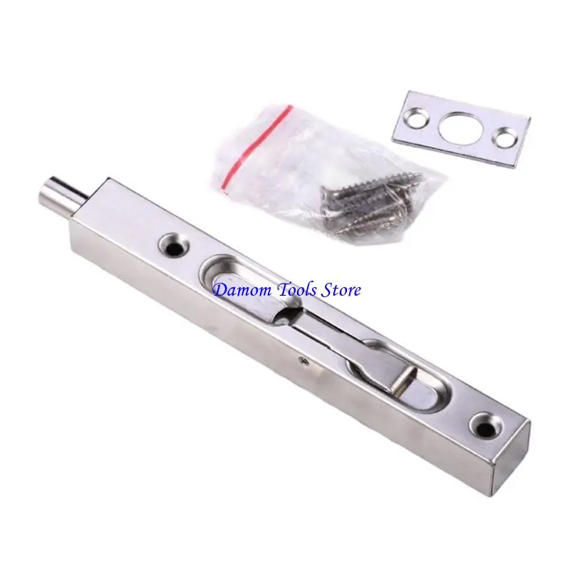 57BE BORT STROM FIRUSH FIRUSH BOLT آلية قفل أمنية قابلة للانعكاس قفل التصميم المقاوم للعبث لعواصف منزلق فرنسية الباب