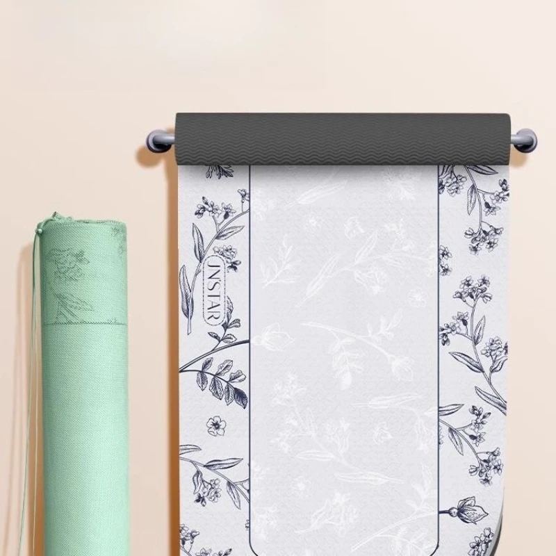 

Professional yoga mat thickened non-slip shock absorption silent yoga blanket floor mat sports fitness