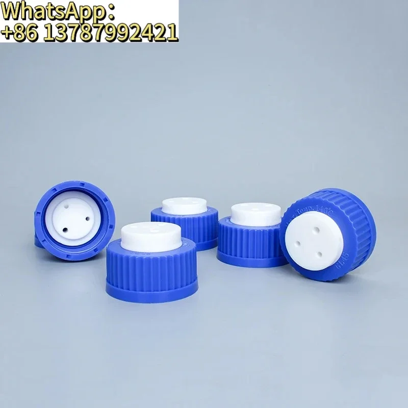 Mobile Phase , Liquid Phase Solvent , Waste Liquid, GL45 Laboratory Reagent Bottle Cap