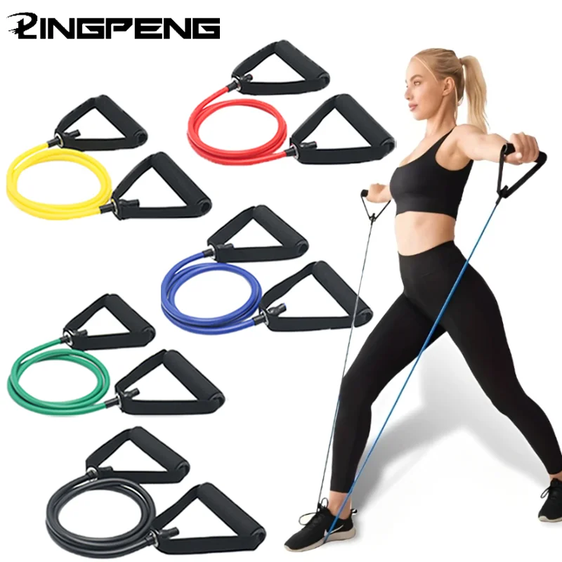 5pcs Multiple Types Stretchers - Elastic Resistance Bands for Arm and Leg Extension,Exercise and Expansion,Suitable for Beginner