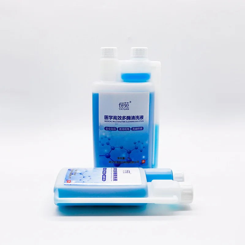 Medical Multi Enzyme Cleaning Solution Agent Dental Agent Oral Instrument Concentrated Safe Efficient Environmental Protection