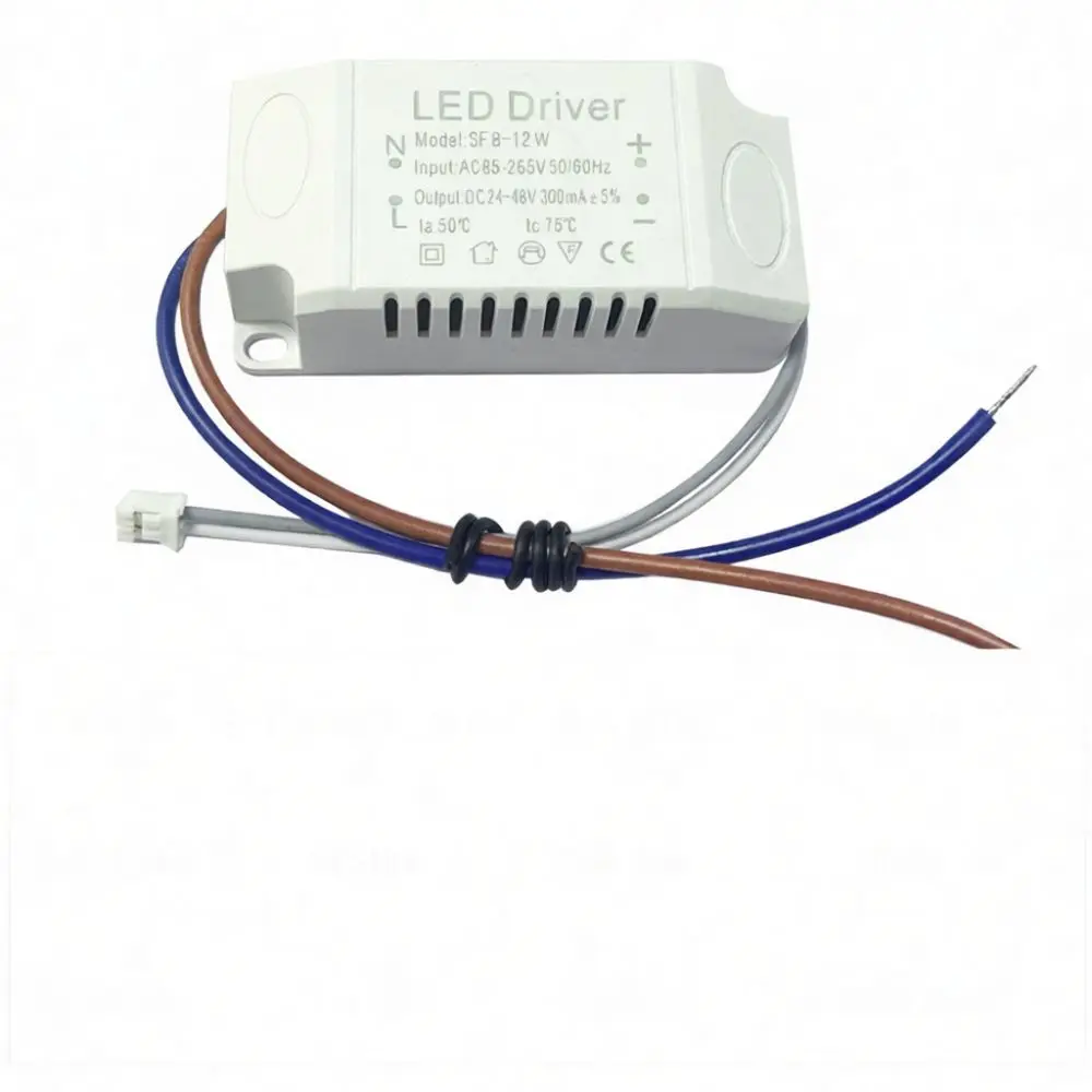 AC 85 265V LED Driver For Downlight Spotlight Dual Color Temperature Adjustable Transformer Isolated Constant Current Supply