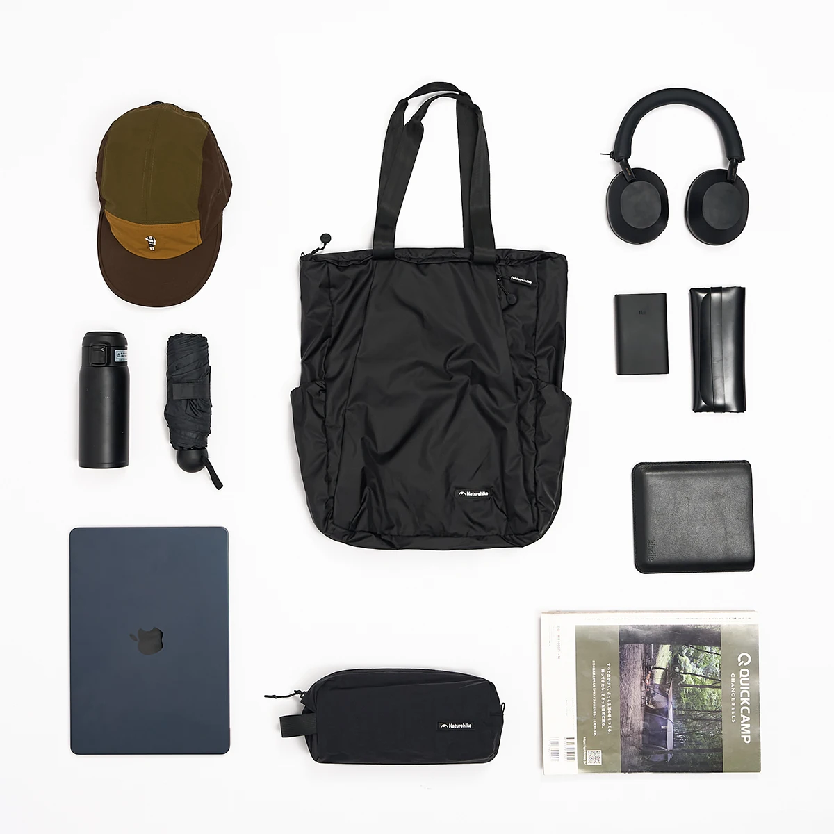 Naturehike 18L Oxygen 2-in-1 Folding Tote Bag PortableCompact Unisex Travel Commuting Leisure Storage Bags CNK2450XB025