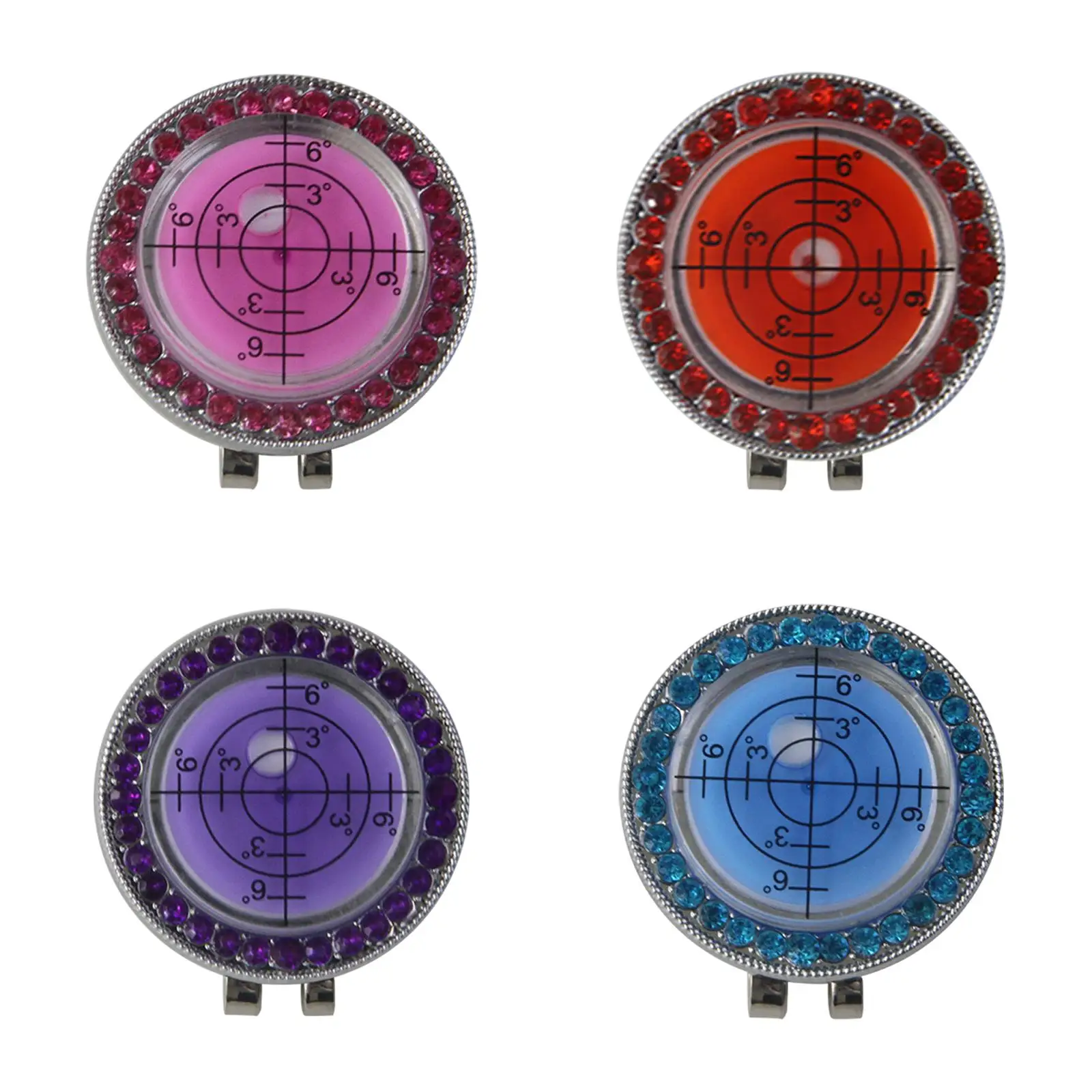 أداة قارئ محاذاة الجولف مشبك قبعة مغناطيسي علامة مستوى الفقاعات هدية مخصصة ملحقات الجولف لممارسة وضع الممارسة #3