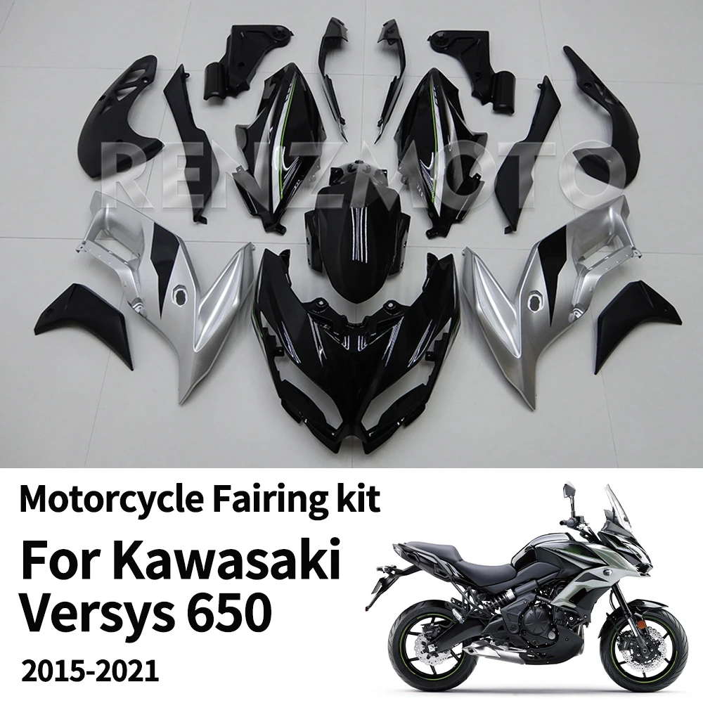 

K0615-101a For Kawasaki 650 Versys650 2015-2021 Fairing Motorcycle Set Body Kit Decoration Plastic Guard Plate Accessories Shell