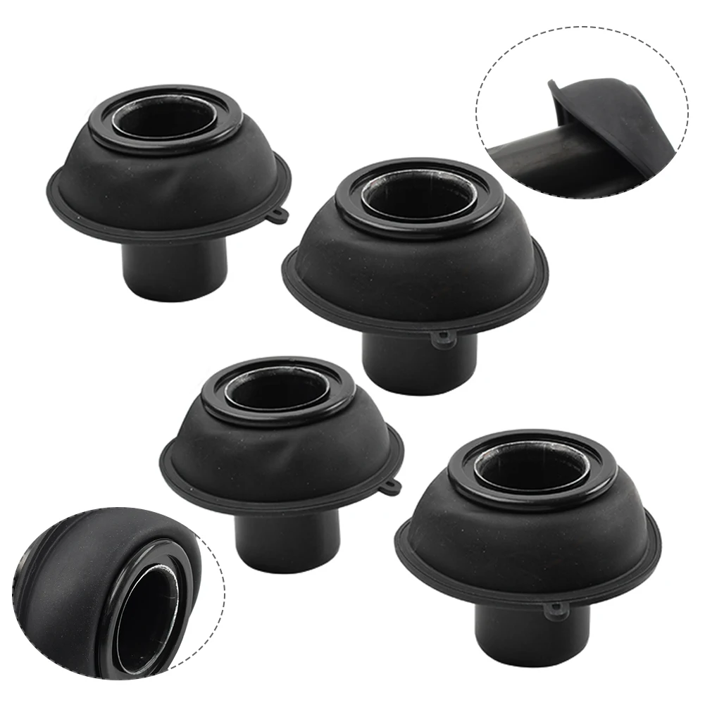 4Pcs Motorcycles Carburetor Vacuum Piston Diaphragm Set For Honda GL1200 Goldwing 1984-1987