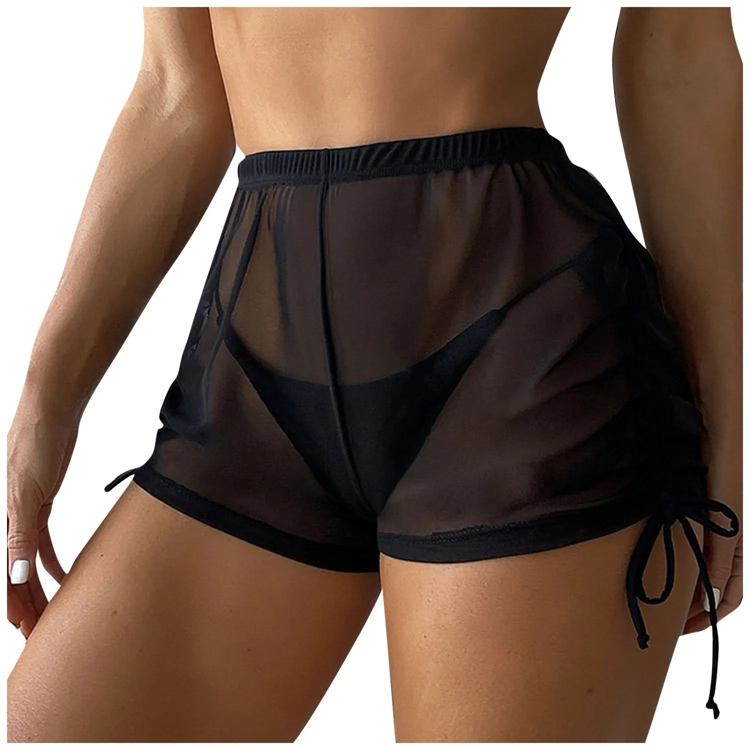 Seksowne Przezroczyste Majtki Stringi Damskie Spodnie Termoaktywne Obcisłe Szybkoschnące Wygodne Wiosna Lato Jesień