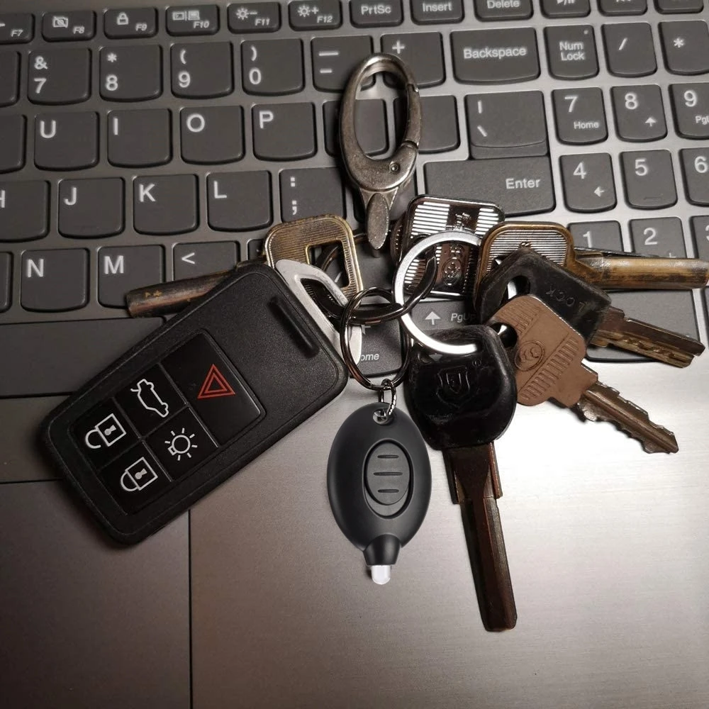 Mini High Bright Led Keychain light 22000mcd Multicolored Portable Hiking Travel Night Key chain lamp Stairs Emergency Lighting