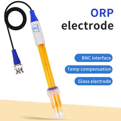 PH ORP Replacement Probe Aquarium Laboratory Electrode Oxidation-Reduction Potential Test BNC Q9 Connector 1M Wire Probe