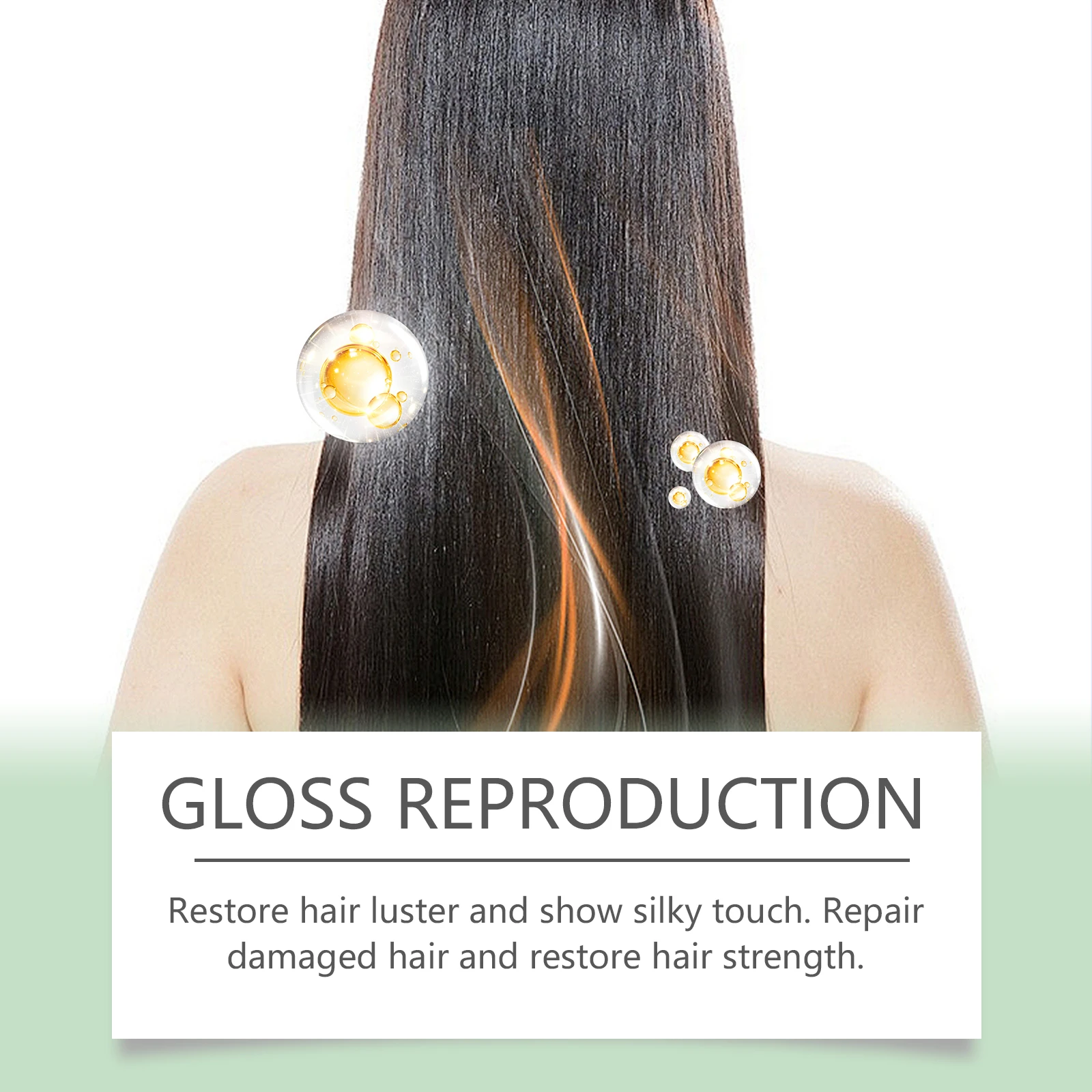 Rosemary Hair Oil for Silky Smooth Hair Gentle Moisturizing Water Locking Protection Hair Care Essential Oil