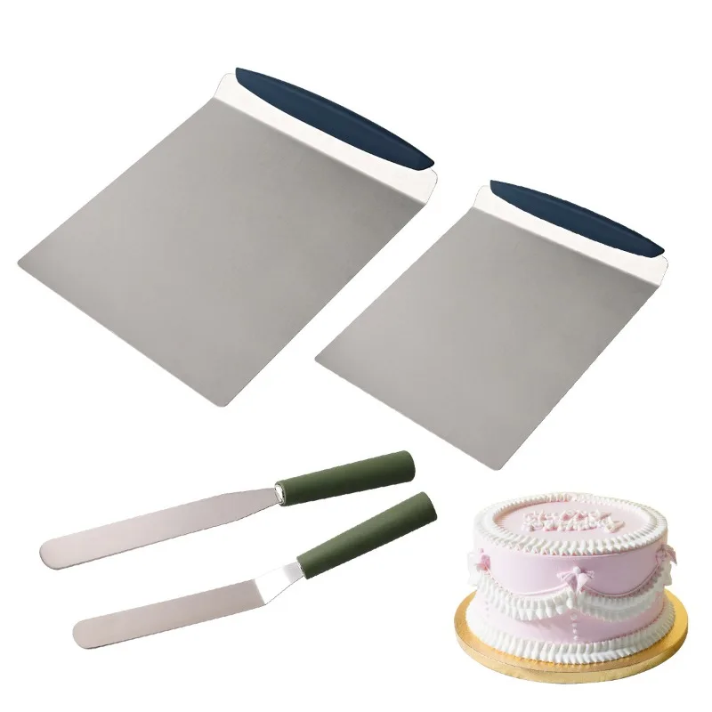 

Stainless steel square cake transfer shovel, cake tray bread shovel mobile shovel baking tool