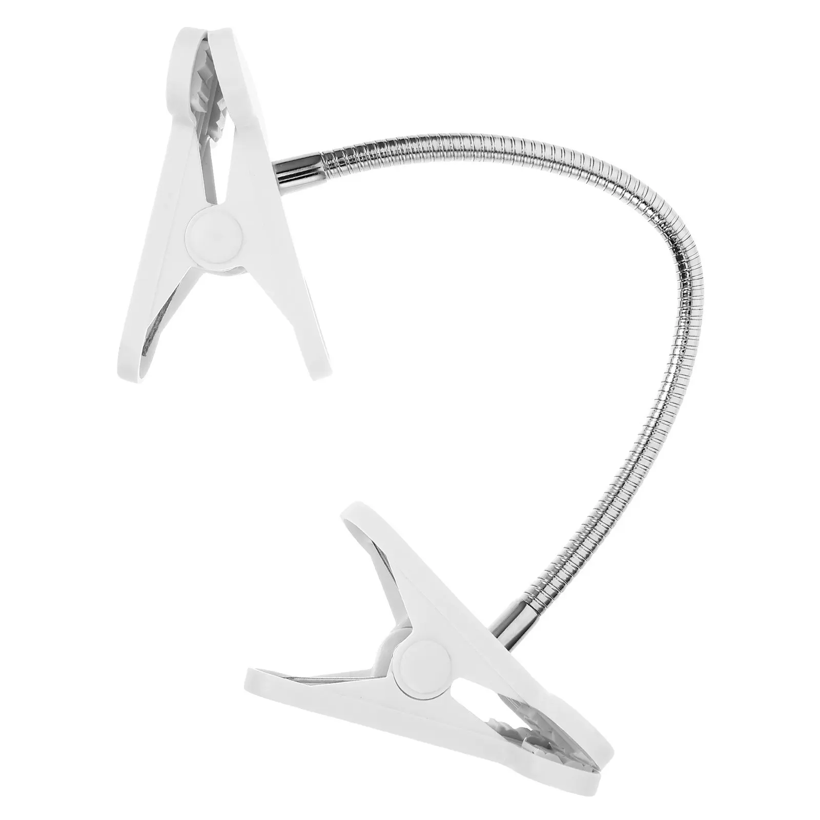 

Nail Practice Hand Fixed Clamp Double-Head Clip Solid Nail Art Practice Tool Desktop Holder Manicure Clips for Learning Skills