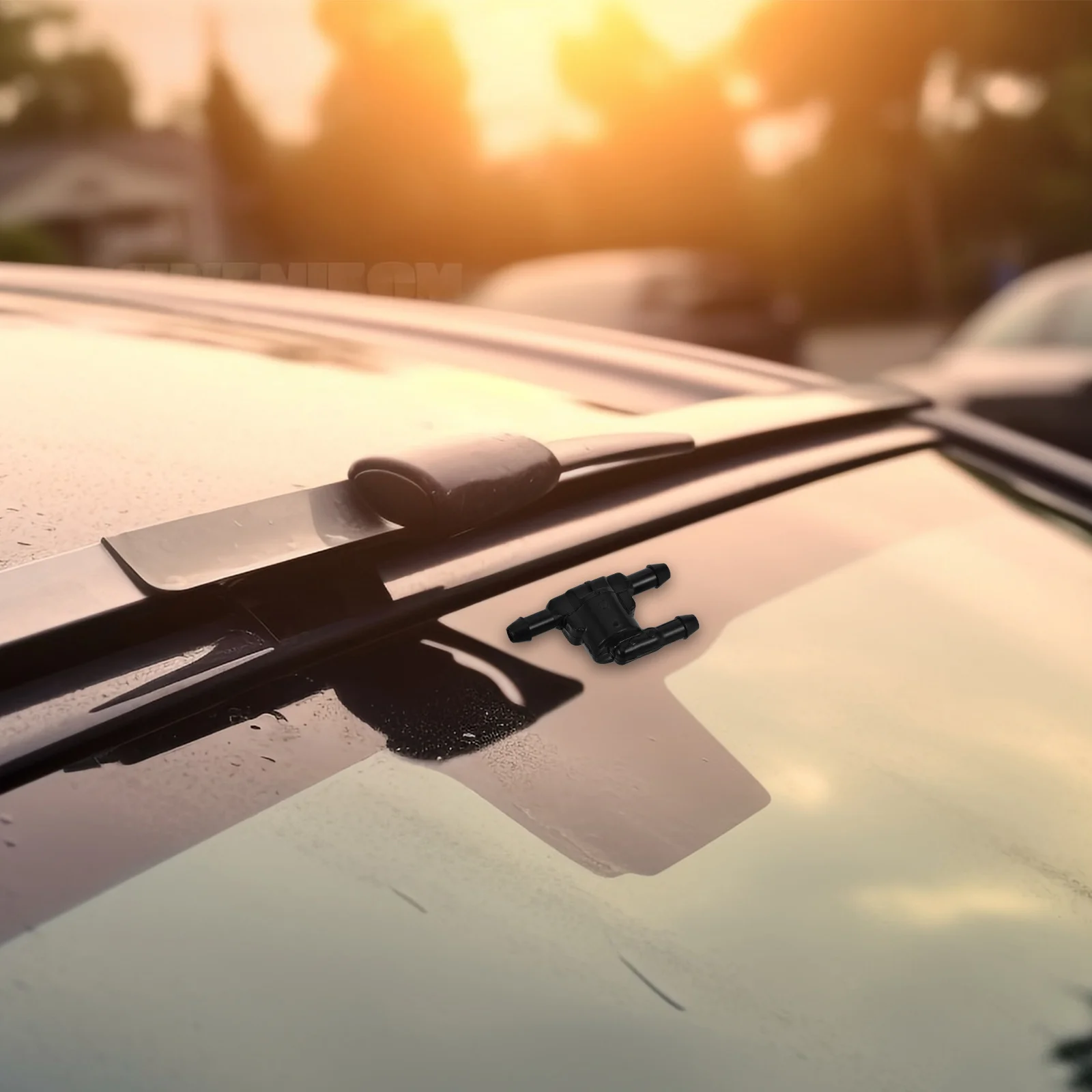 صمام فحص فوهة ممسحة الزجاج الأمامي الممتاز مع توافق خرطوم لنماذج مختلفة يضمن عدم وجود التدفق الخلفي ورذاذ متسابق