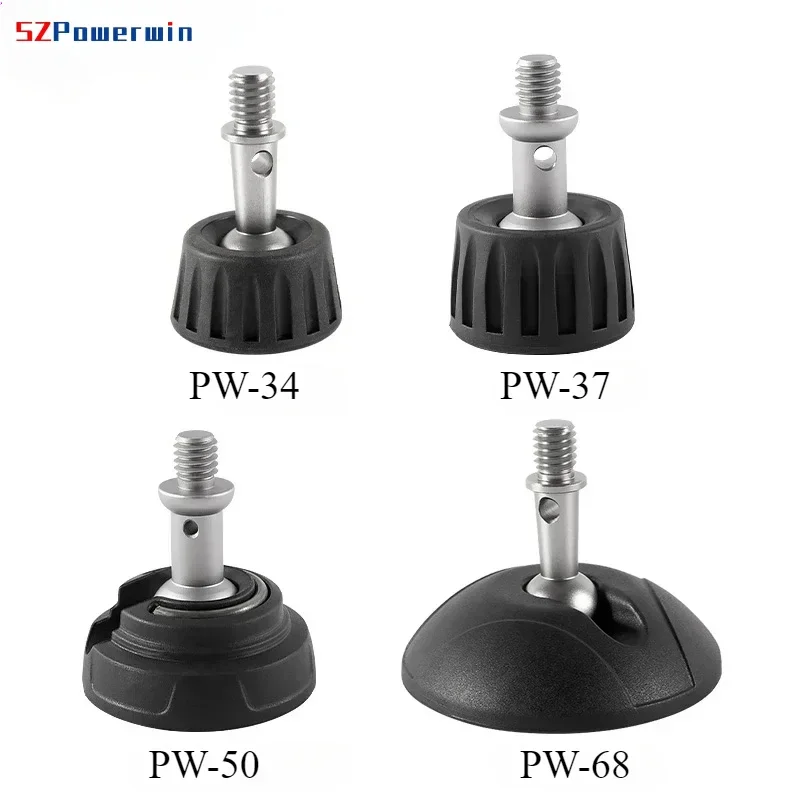SZPowerwin 3pcs/lot Rubber Camera Monopod Tripod Foot Pad 3/8 Inch Anti Slip Tripod Release Foot Pad For Tripod Monopod Leg