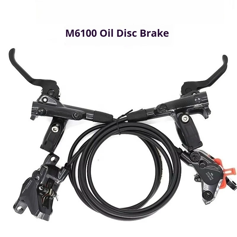 

Hydraulic brake set M6100 resin 1000/1700mm hydraulic disc brake for mountain bike hydraulic brakes