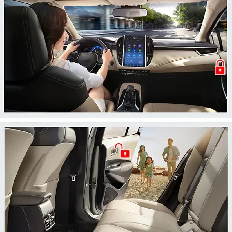 LHD Car Automatic OBD Door Speed Lock Unlock Device Module Plug and Play For Toyota CHR C-HR AX10 AX50 2018-2023