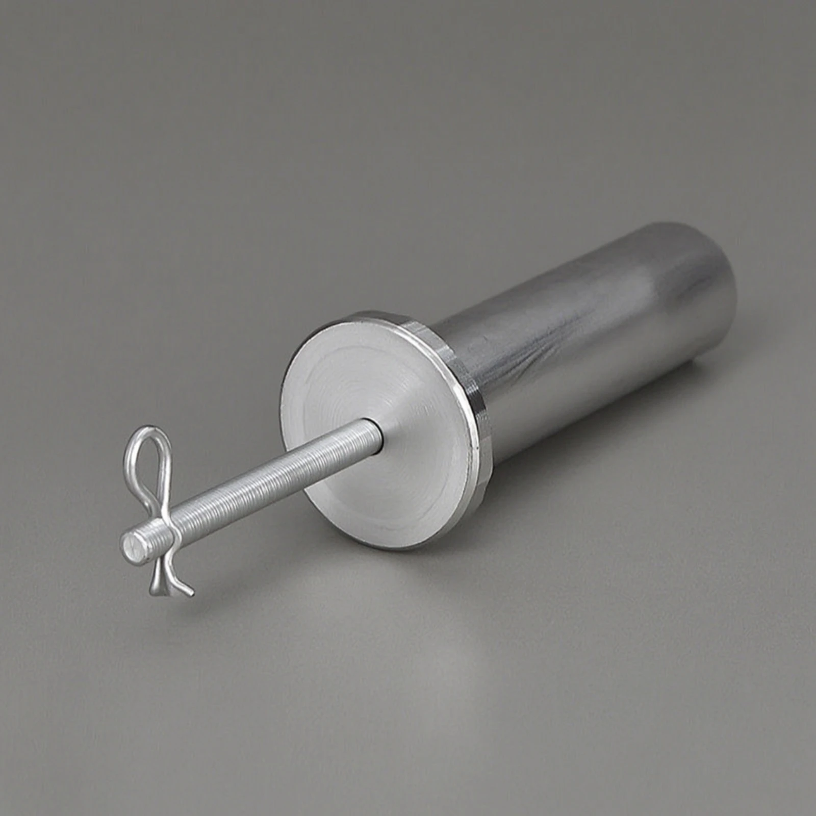 Picture 6: Plate Loading Rod with Locking Pin Compact Loading Pin Gym Attachment Space-Saving Hardware Standard for Athletes