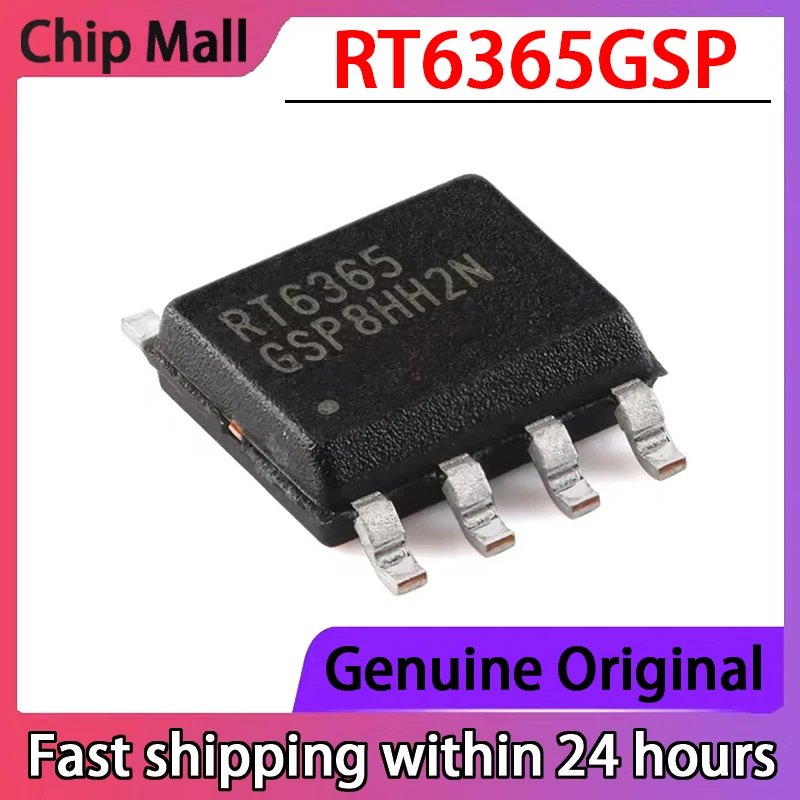 2PCS Original New RT6365GSP RT6365 SOP8 DC-DC Power Chip  in Stock