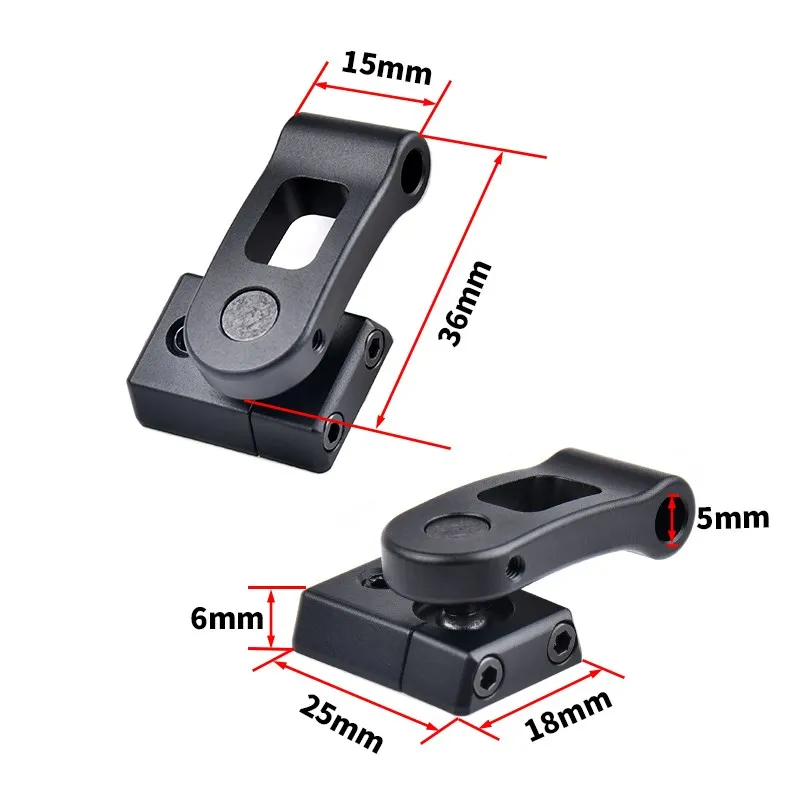 Linterna estroboscópica táctica para arma de caza, foco de luz para Mlok Keymod, casco rápido, Riel de 20mm, M340A, M340B, M340C, M340W