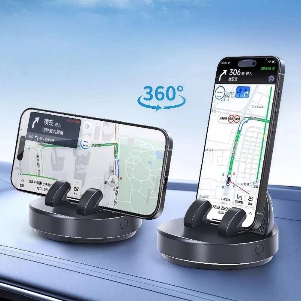 Suporte de Celular para Painel de Carro, Organizador Automotivo para Smartphone com Placa de Número de Estacionamento para Carro