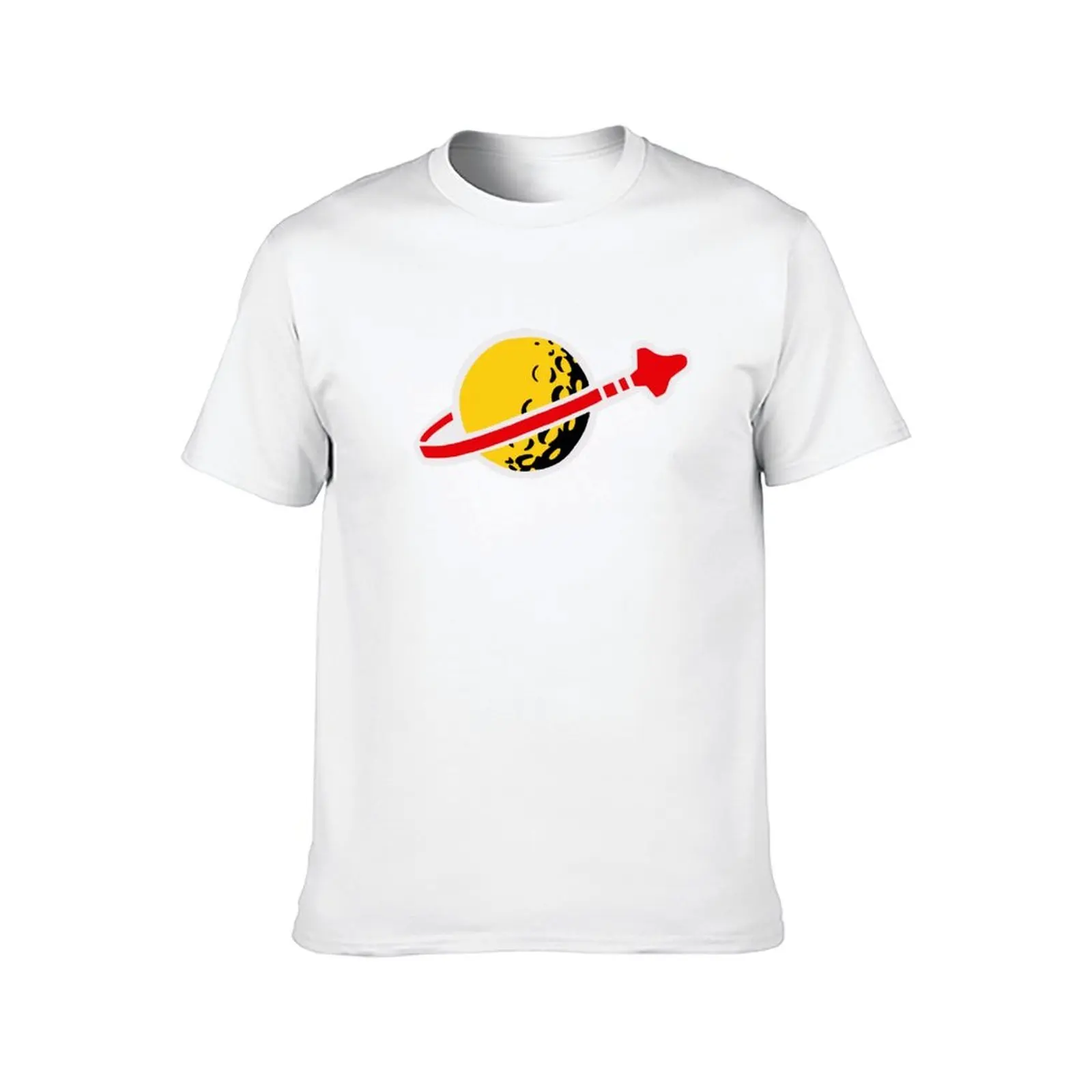 تي شيرت رجل رجل قمصان للقمصان الفضاء الصيف تي شيرت القطن شعار قميص 80 القطن مضحك