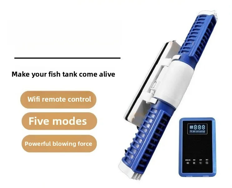 Fish tank wave pump Ultra-quiet variable frequency surf  Cross-flow pump Fresh seawater current Wave beater