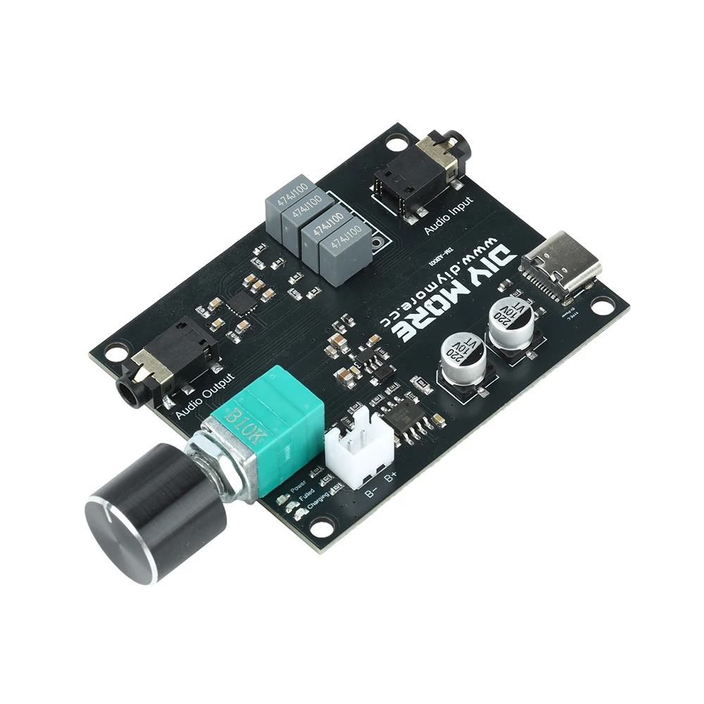 Kopfhörerverstärkerplatine MAX97220 mit 3,5-mm-Kopfhörerschutz ALPS-Potentiometer – Detail 18
