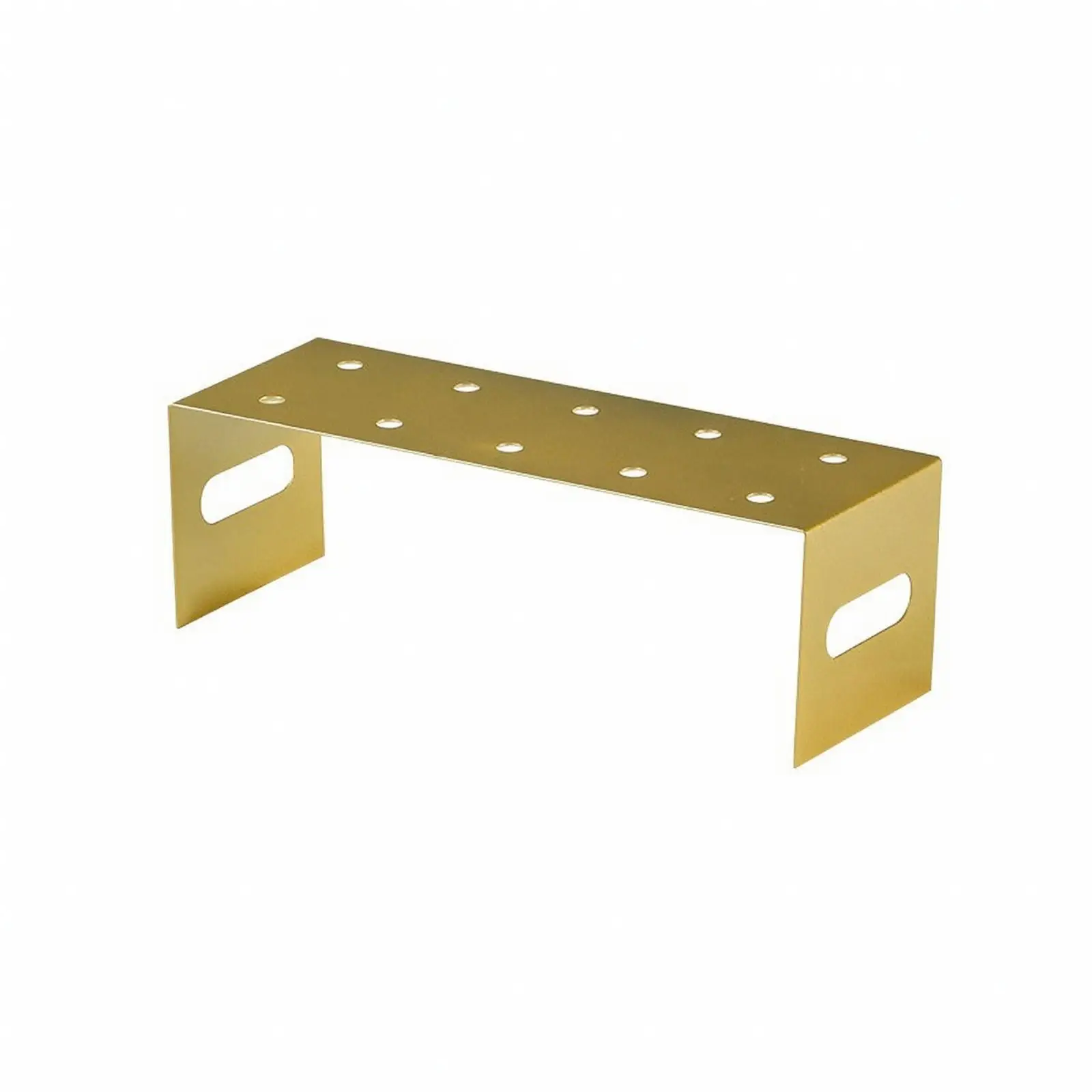 Compact Cake Display Stand for Buffet Table Dessert Showcase with Geometric Iron Frame for Holiday Party Decor