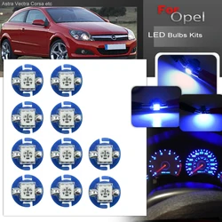 10PCs Led Car Gauge Speed Dash Bulbs Light For Opel Astra G H GTC OPC Vivaro A Zafira A Corsa B C Vectra B C Signum 90566032