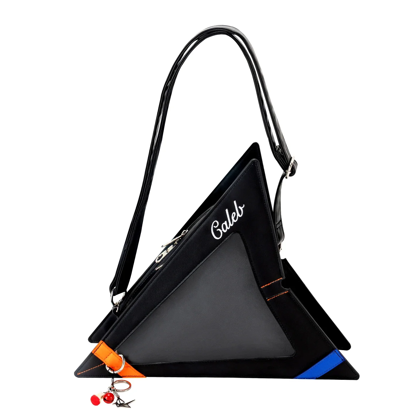 Second Dimension Comic-Con Cosplay Caleb Ita Bag Cartoon Handmade Shoulder Bags PU Leather Transparent Backpack Crossbody Bag