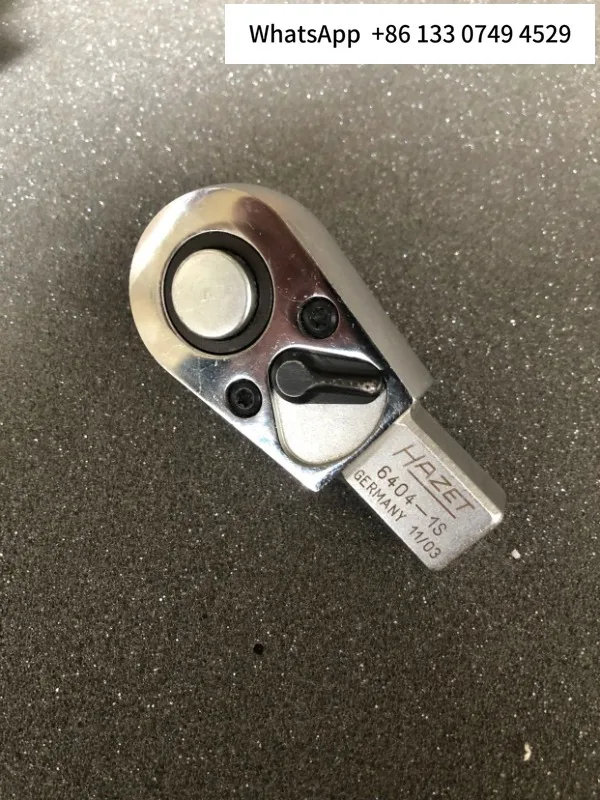 German Original Hazet Torque Wrench Plug-in Ratchet Head