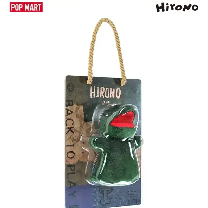 

POP MART HIRONO Bear and Dinosaur Series Vinyl Plush Hand Puppet Mystery Blind Box Home Decor Ornament Figurine Toy