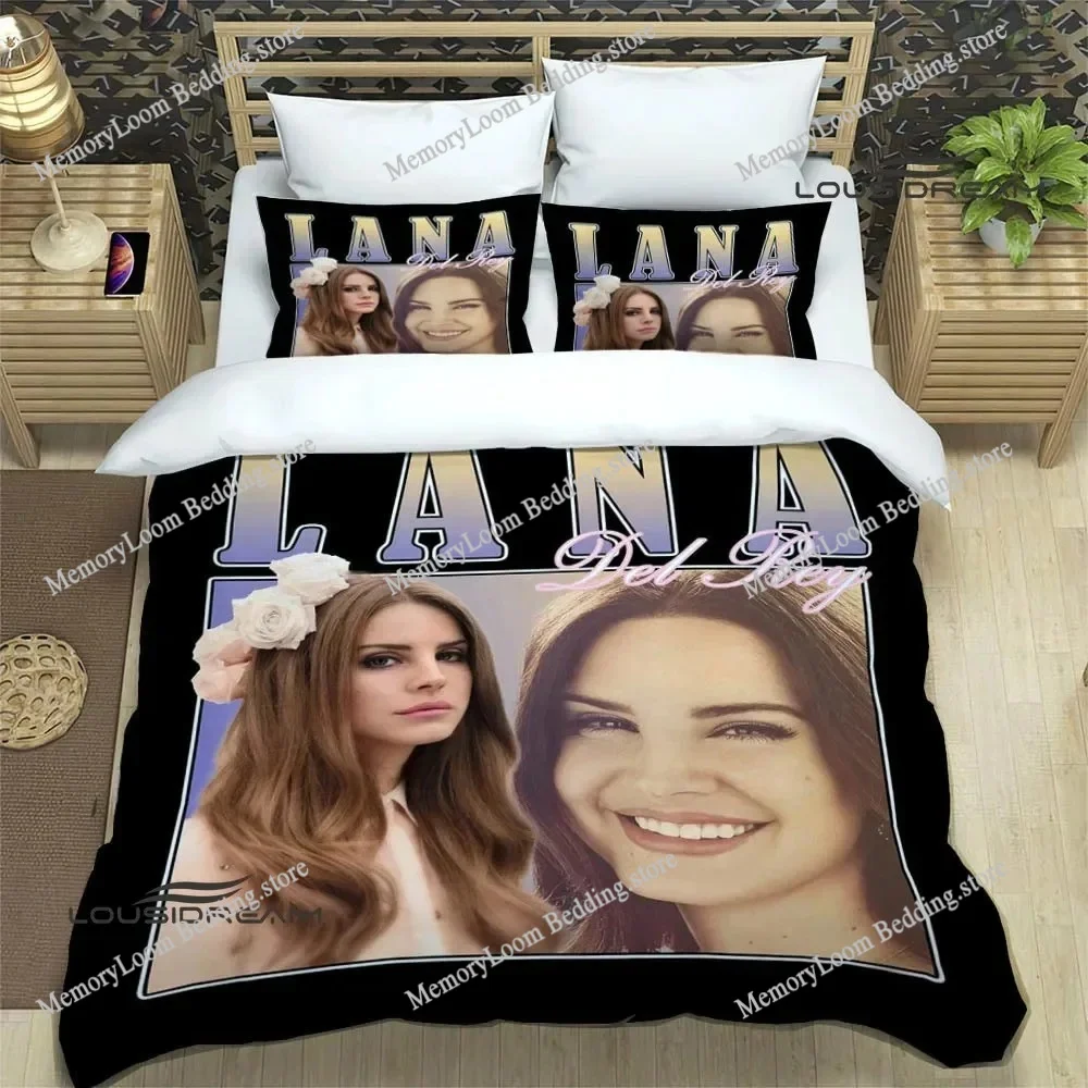 

Lana Del Rey Printed Bedding Sets Exquisite Bed Supplies Set Duvet Cover Bed Comforter Set Bedding Set Luxury Birthday Gift