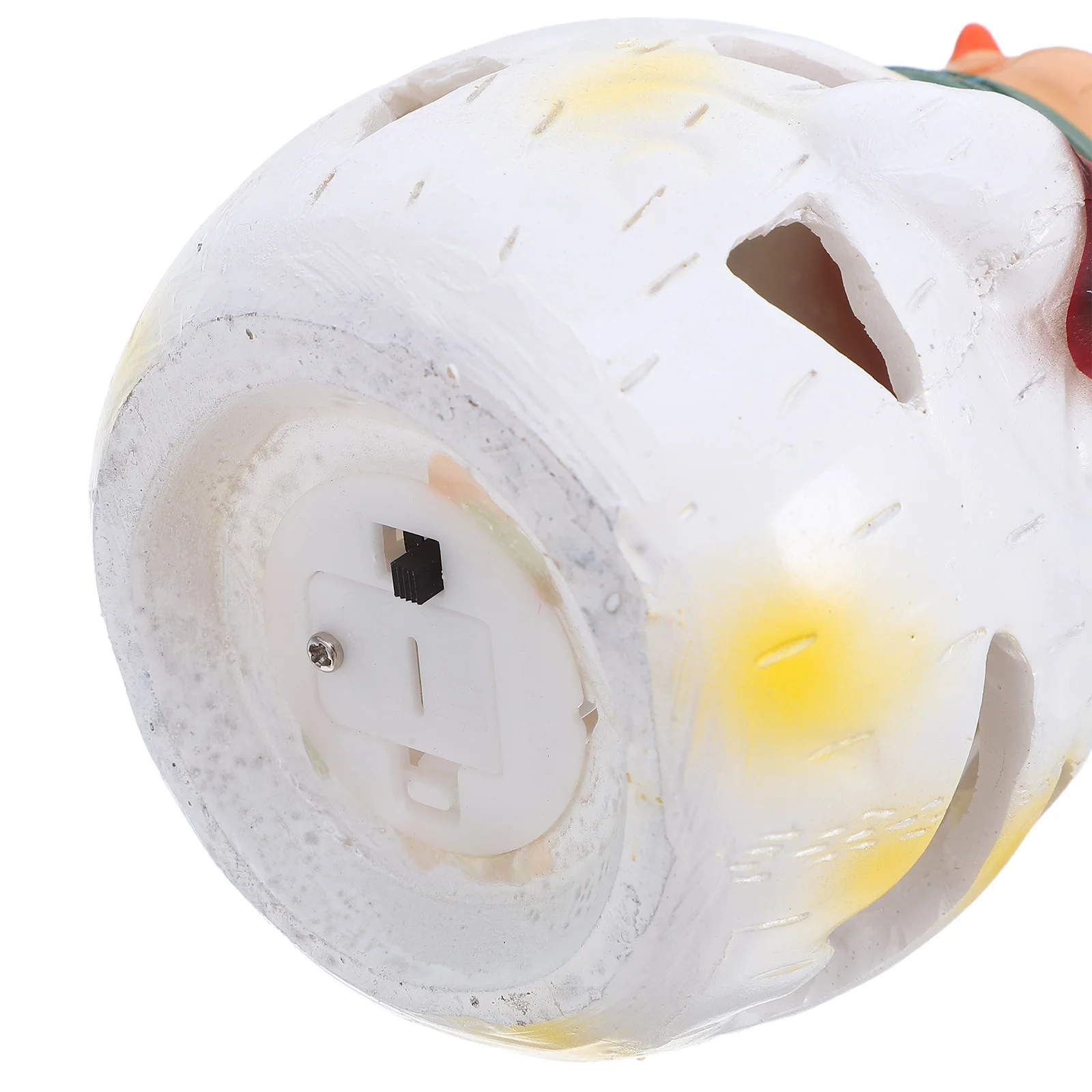 عيد الميلاد ثلج ليلة ضوء الراتنج LED مضاءة ثلج الديكور منضدية عيد الميلاد الشتاء عطلة مصباح ديكور عيد الميلاد مصباح ليد