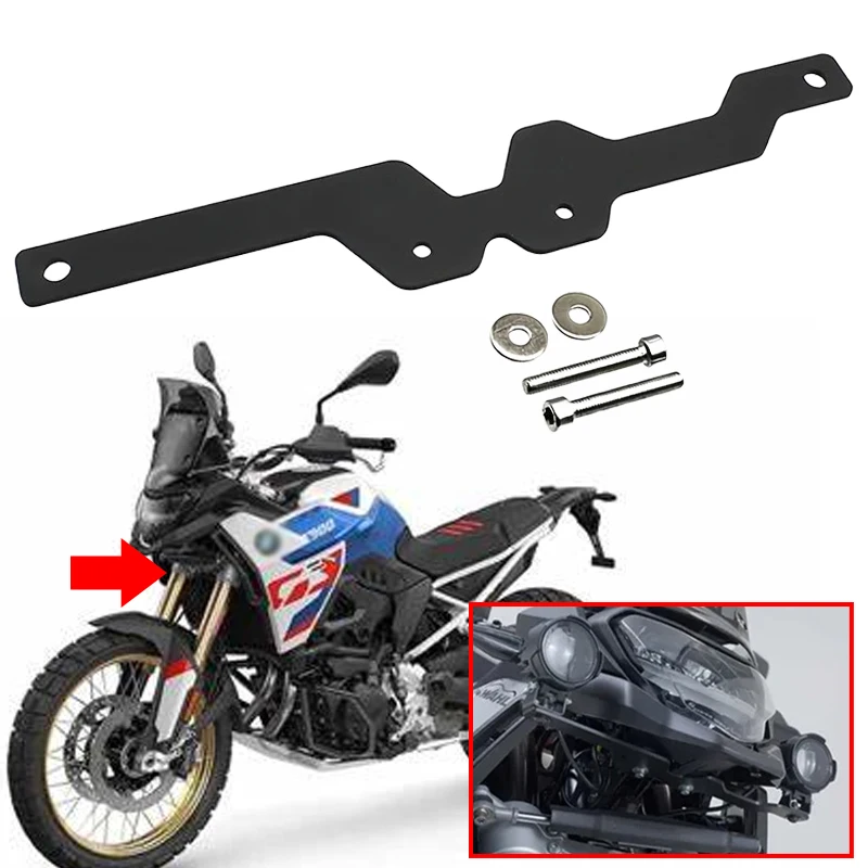 Motorcycle LED Lights Bracket Auxiliary Lights Fog Lights Brackets Fit For BMW F900GS F 900 GS GS900 2024 2025 Auxiliary Bracket