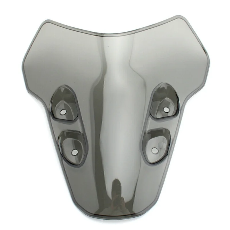 V+ V+ Motorcycle Windscreen Windshield Wind Deflector Grey for Yamaha MT07 2021-22