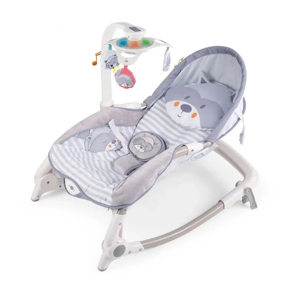 Multi-function Rocking Chair Musical Vibrator Rocker Electric Baby Toy Bouncer Soothing Girl Children Toys