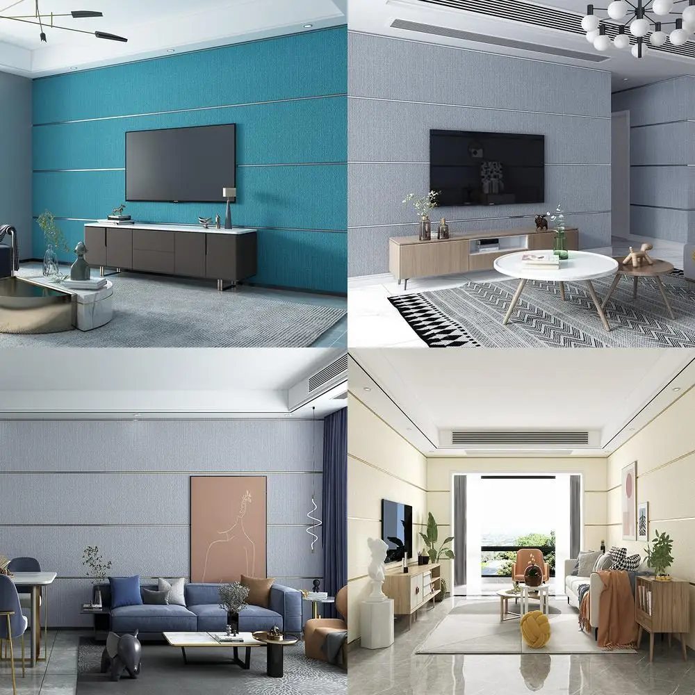 

Scandinavian American Modern Irregular Diamond Shagreen Non Woven Wallpaper for Living Room Bedroom Room Background Wall