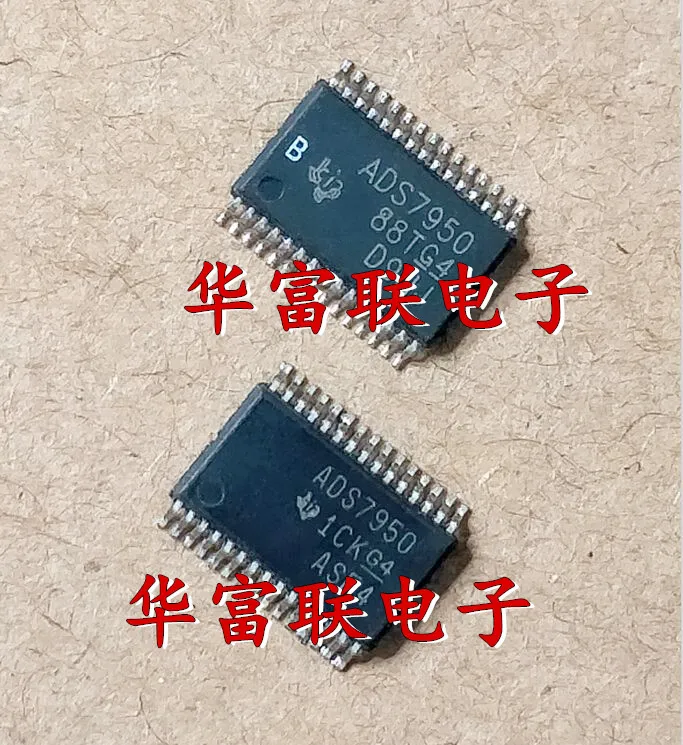 Free shipping  12ADC ADS7950SBDBTR.ADS7950  TSSOP-30    10PCS  As shown