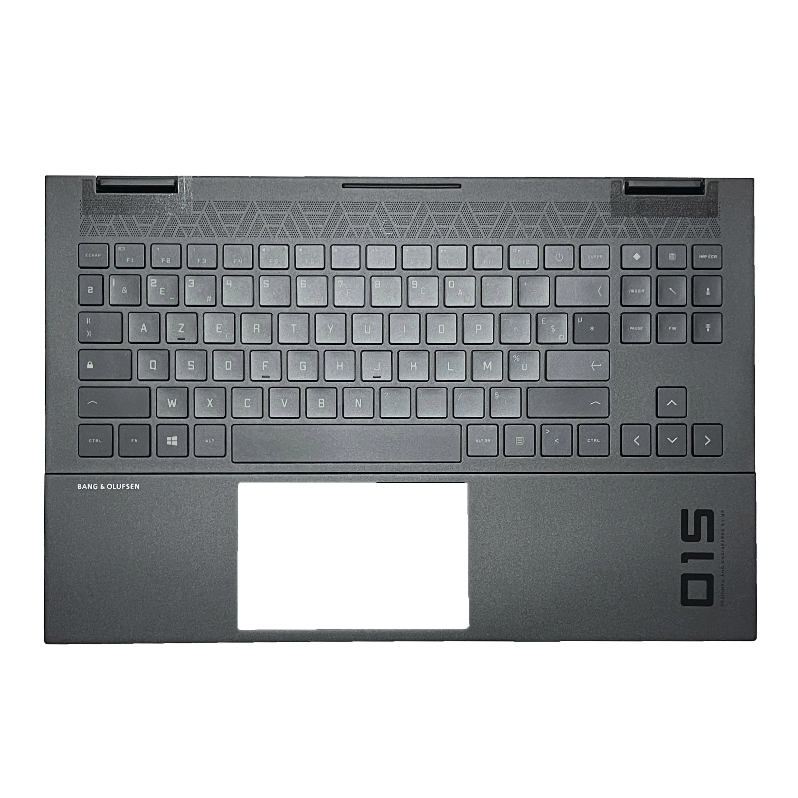 HP OMEN 15-EN 15-EK TPN-Q238 Q236 용 RGB 백라이트 키보드, 백라이트 팜레스트 상단 커버 M00666-001 포함, 프랑스어, 영국, 미국, 러시아어 키보드, 신제품