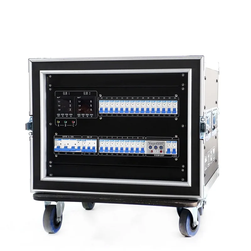 The latest style portable Electrical Power Distribution Boxes distro box equipment box Outdoor event stage big power