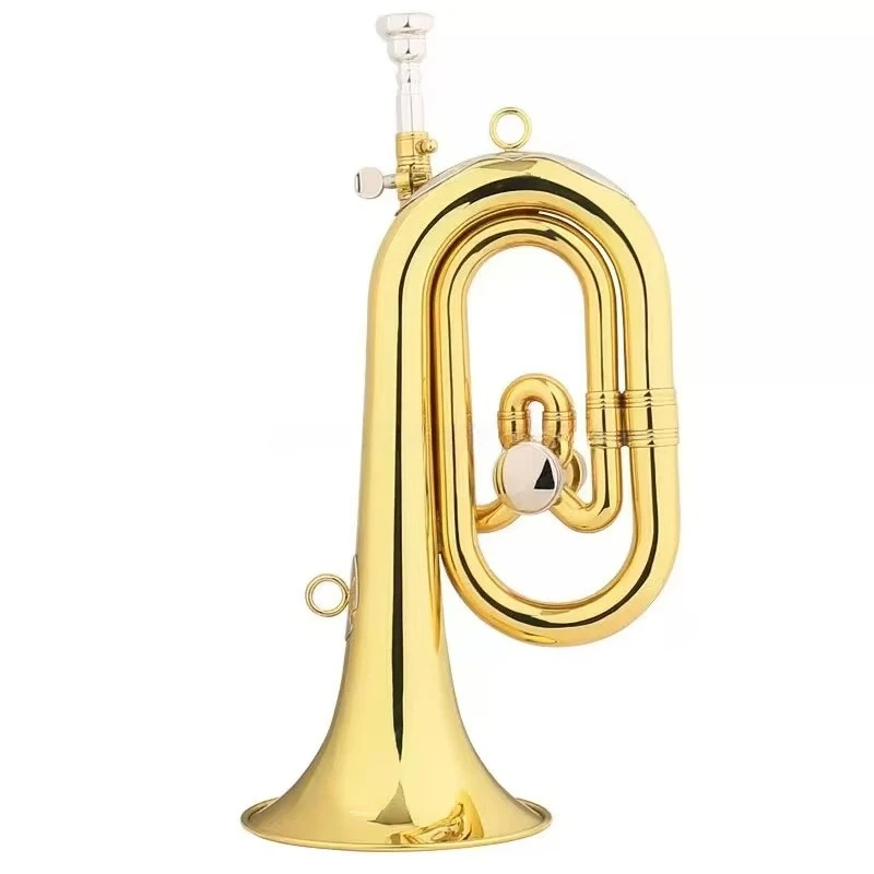 

High Quality C Spanish Bugle Professional Musical Instrument