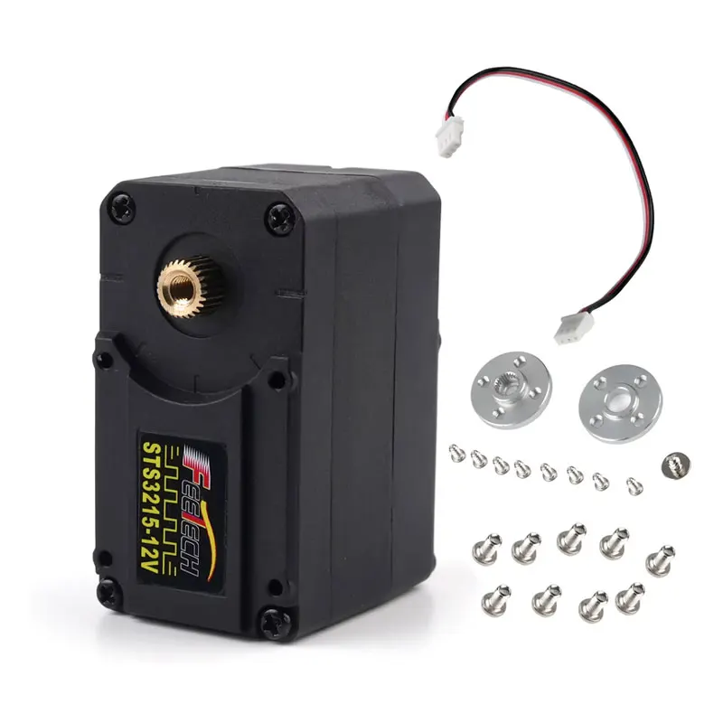 ST3215 30KG 12V Serial Bus Servo Building Blocks High Precision Programmable RC Feedback 360 Degrees Magnetic Encoder Model Kit
