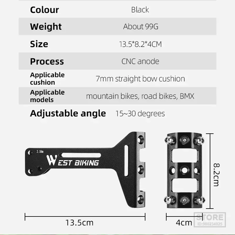WEST BIKING Double Cup Bicycle Water Bottle Cage Saddle Extension Holder Cycling Kettle Brackets MTB Road Bike Accessories Parts - Image 6