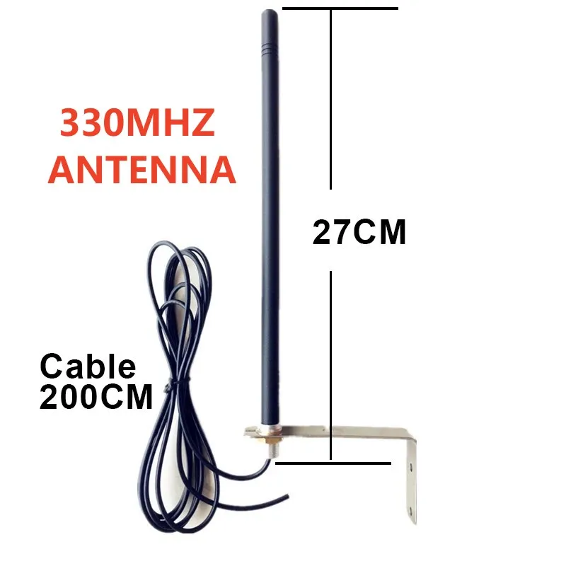 External Antenna for Appliances Gate Garage Door for 330mhz Garage Remote Control Signal Enhancement Antenna Booster