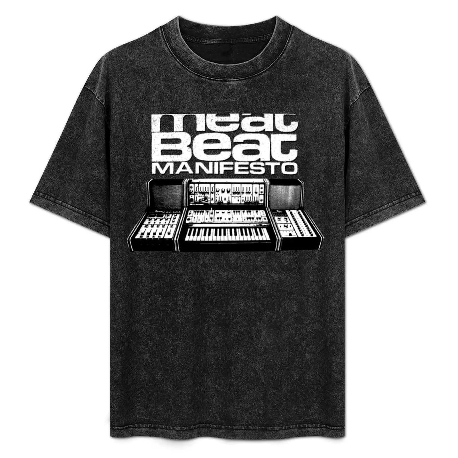 

Meat Beat Manifesto T-Shirt Plus Size Loose Short Sleeve Top