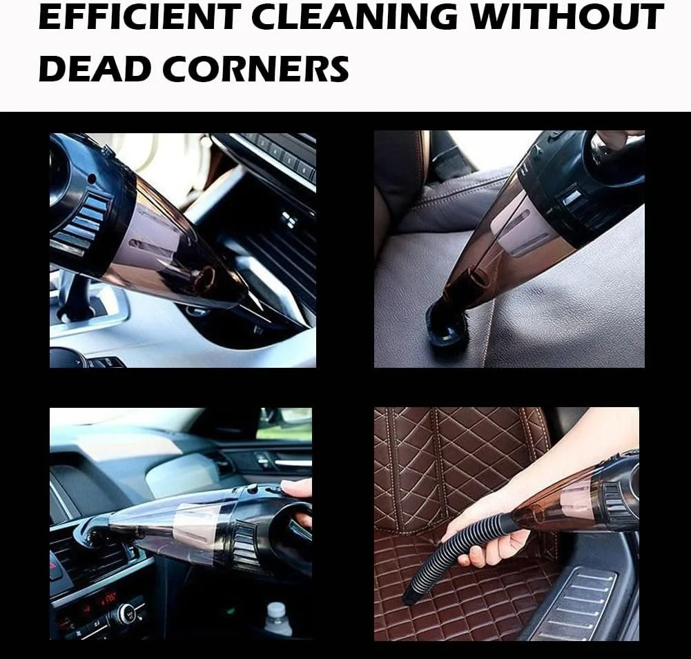 Автомобильный пылесос-высокомощный портативный портативный 12 В с проводной конструкцией-удаляет пыль, еду, песок и шерсть собаки-идеально подходит для автомобилей